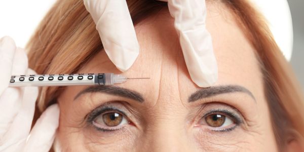 botox en la frente tratamiento en la clinica de medicina estetica DA en Madrid