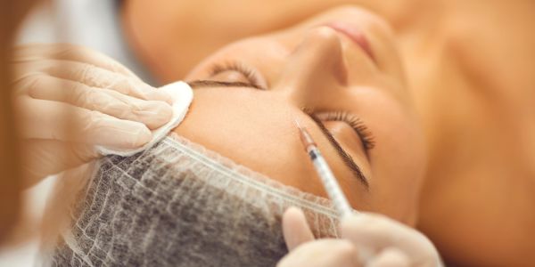 toxina botulinica entrecejo en la clinica de medicina estetica en Madrid DA