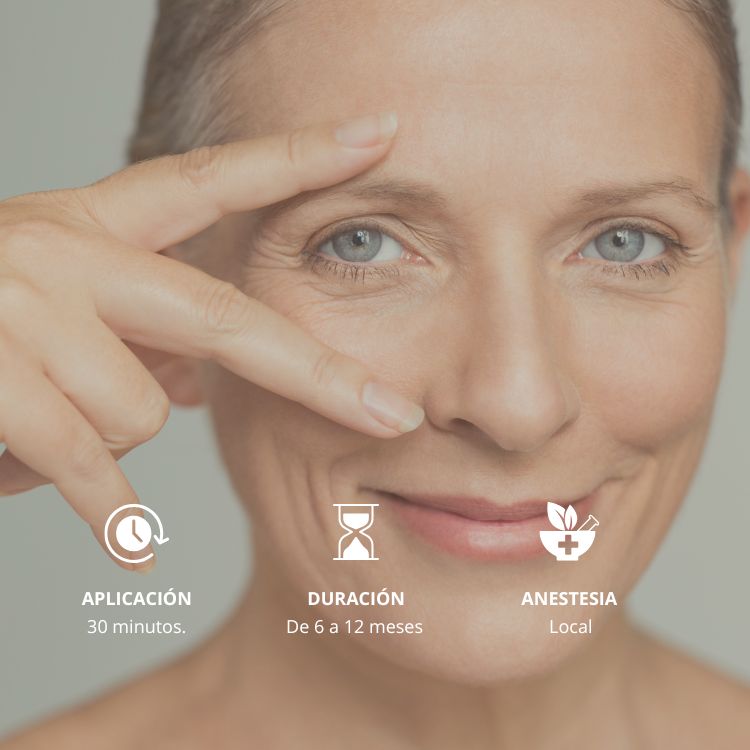 rellenar ojeras en clinica de medicina estetica DA en Madrid