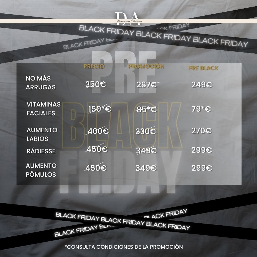 black friday medicina estetica DA 2025